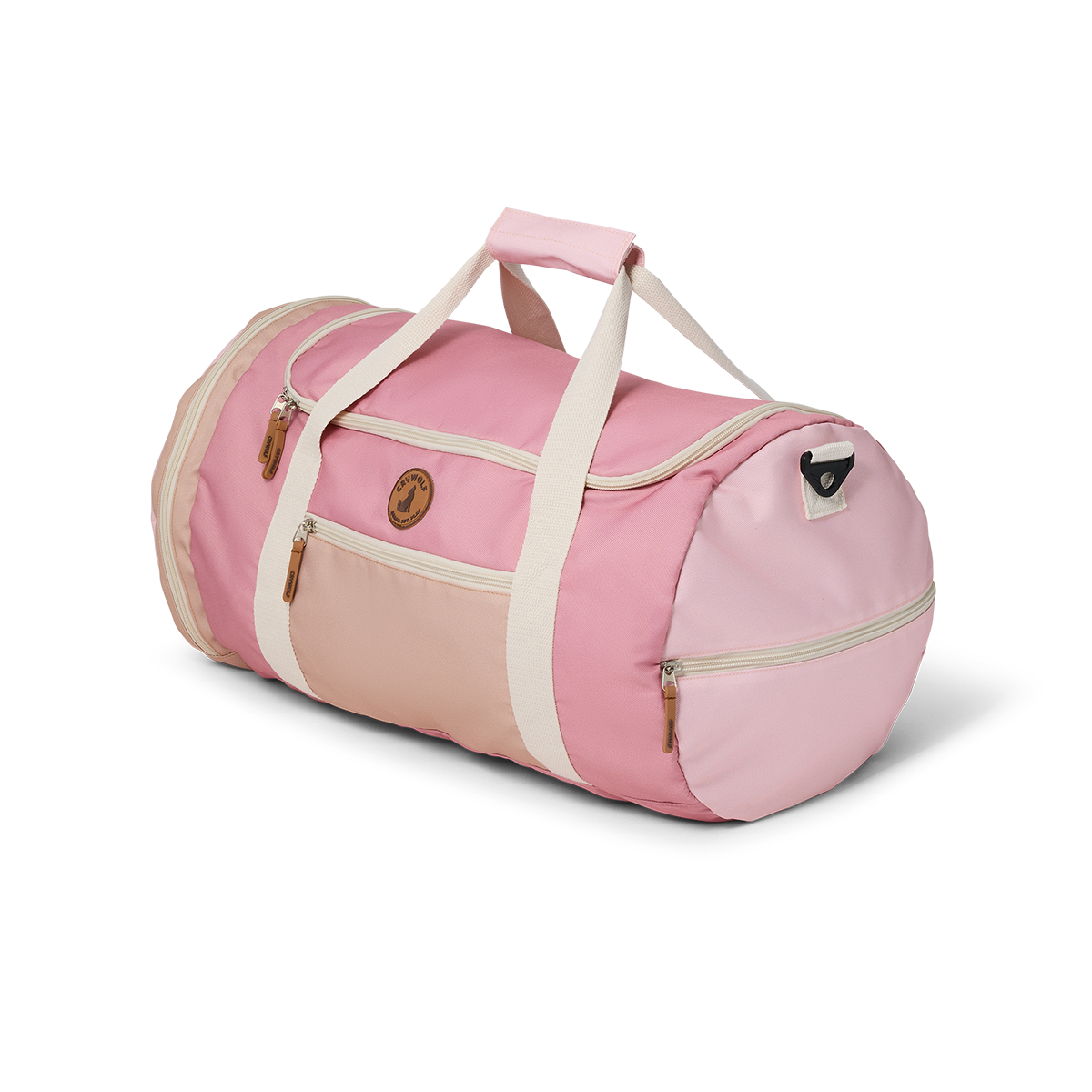 Crywolf Packable Duffel - Blush Colourblock