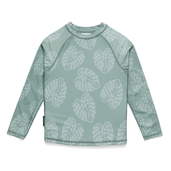 Crywolf Rash Vest - Jade Monstera