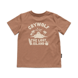 Crywolf T-Shirt Lost Island - Tan