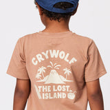 Crywolf T-Shirt Lost Island - Tan