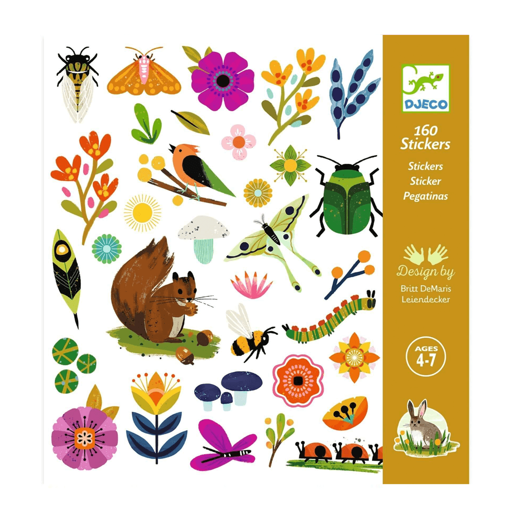 Djeco Stickers - Garden