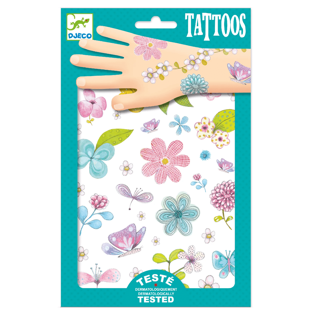 Djeco Tattoos -Fair Flowers of the Field