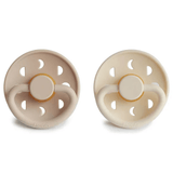 Frigg Pacifier - Latex - Moon Phase Cream/Crossiant