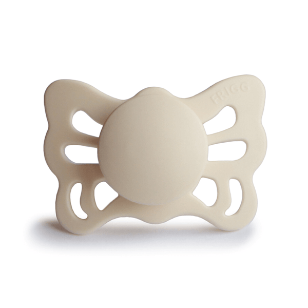 Pacifier Butterfly Silicone Pacifier - Cream
