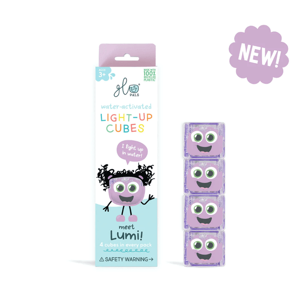 Glo Pal Cube Purple - Lumi
