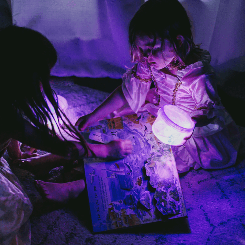Glo Pal Cube Purple - Lumi