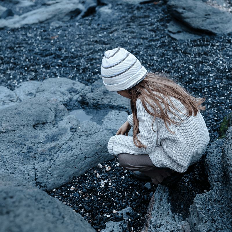 Grown Organic Pixie Beanie - Stripe