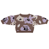 Grown Organic Abstract Rosie Pullover