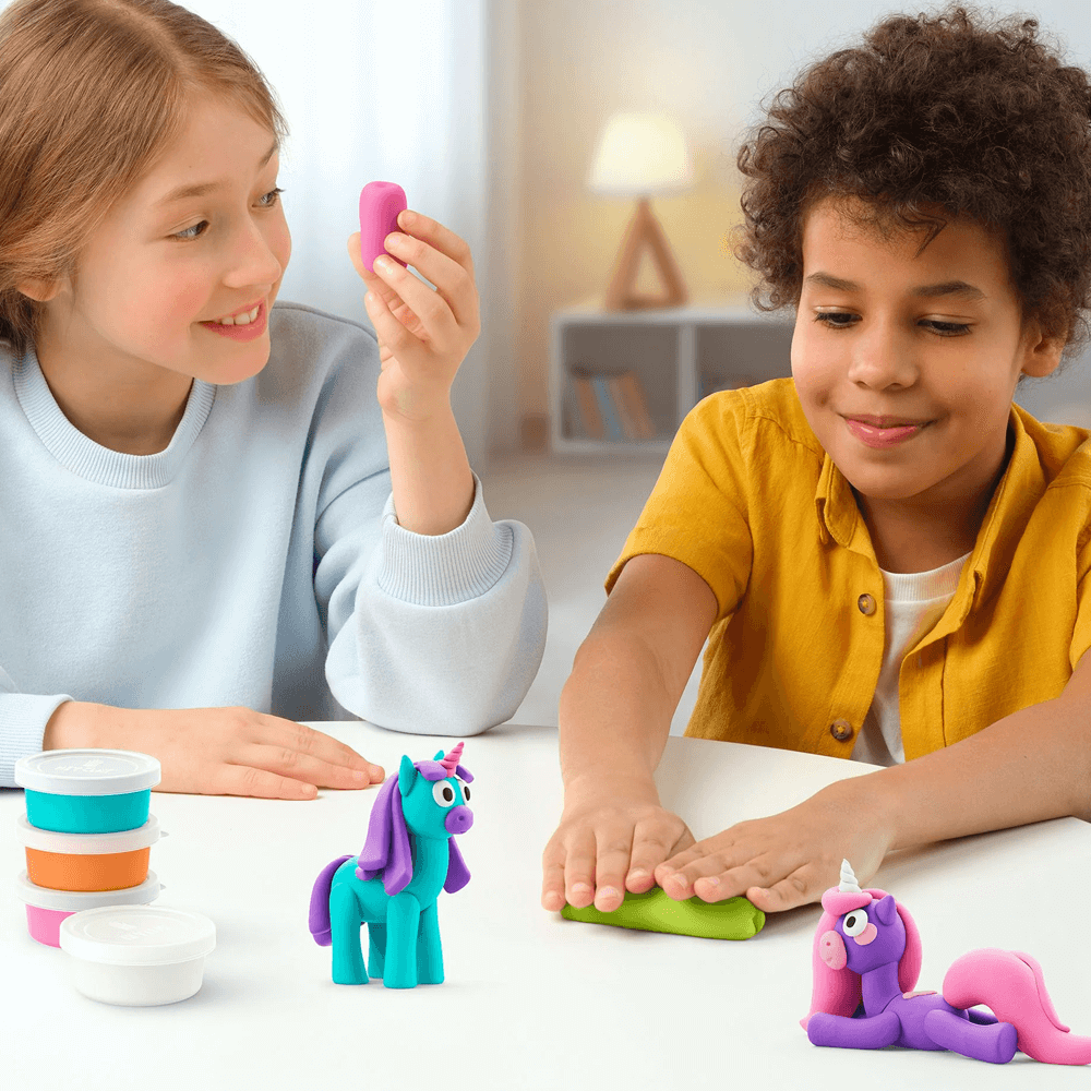 Hey Clay Single Pack - Rainbow Unicorn, Sunny
