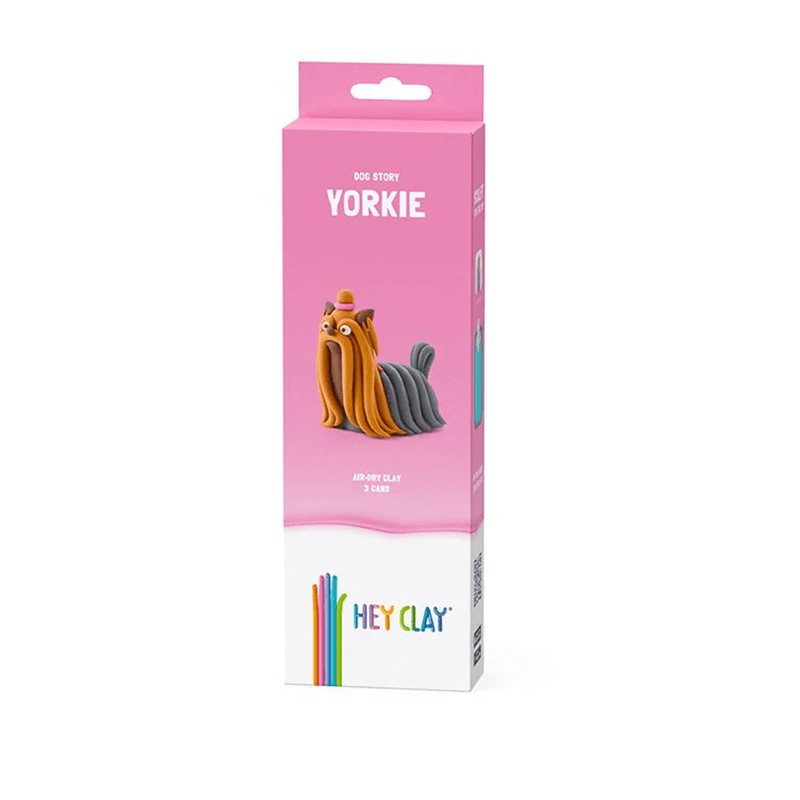 Hey Clay Single Pack - Dog Story, Yorkie