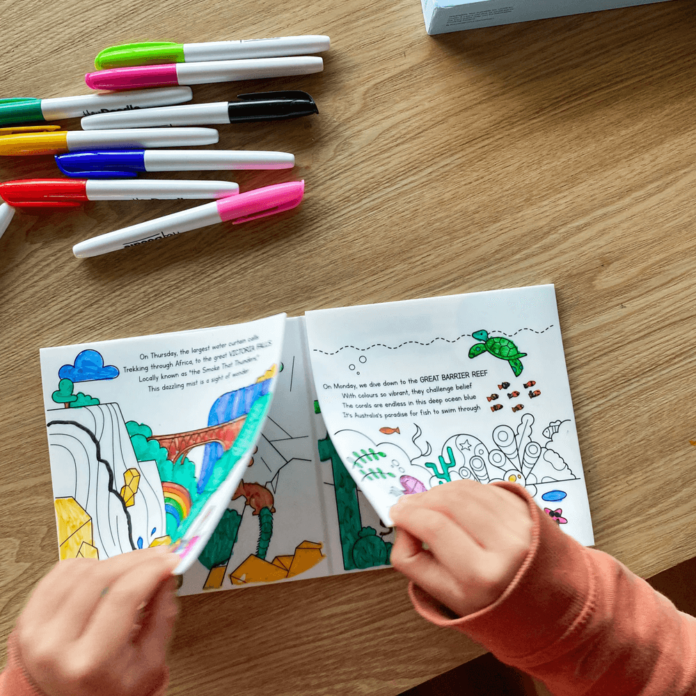 Hey Doodle Tales - Natural Wonders