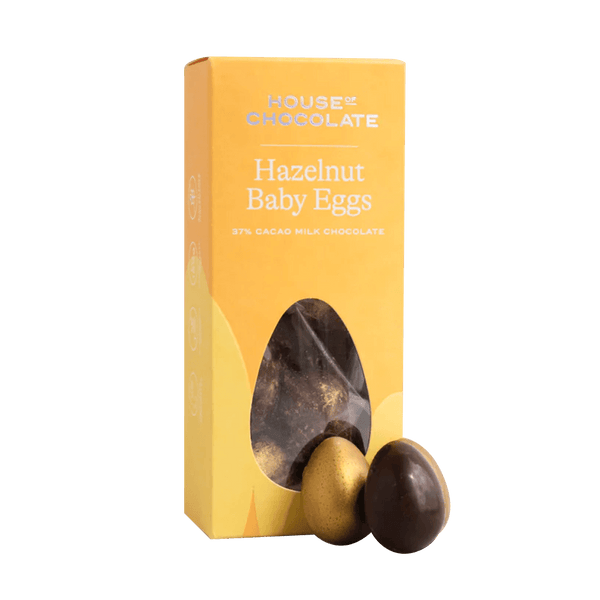 House Of Chocolate Hazelnut Milk Chocolate Baby Easter Eggs