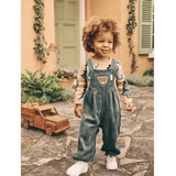 Huxbaby Cord Overalls - Light Spruce