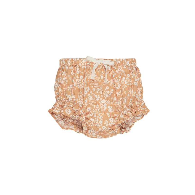 Huxbaby Floral Warm Glow Bloomer - Warm Glow