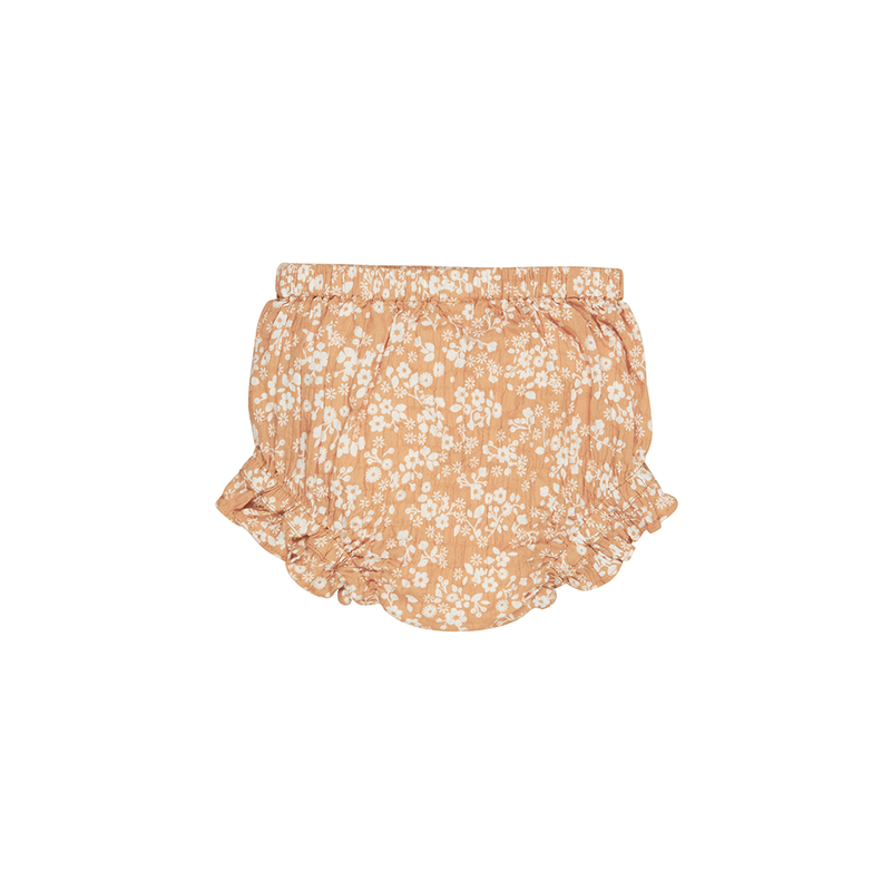 Huxbaby Floral Warm Glow Bloomer - Warm Glow