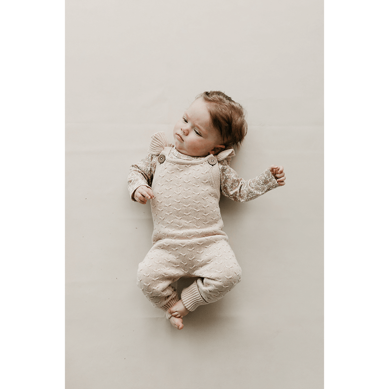 Jamie Kay Mia Knitted Onepiece - Oatmeal Marle
