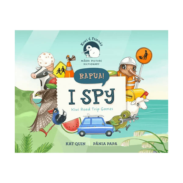 Rapua! I Spy - Kiwi Road Trip Games Book