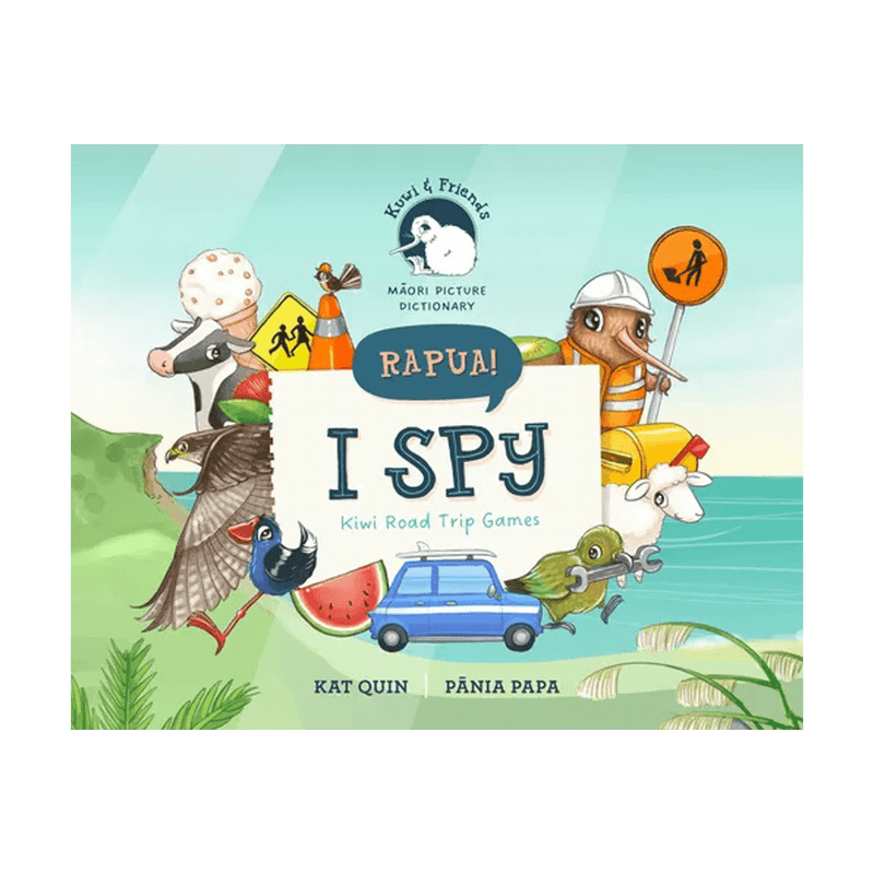 Rapua! I Spy - Kiwi Road Trip Games Book