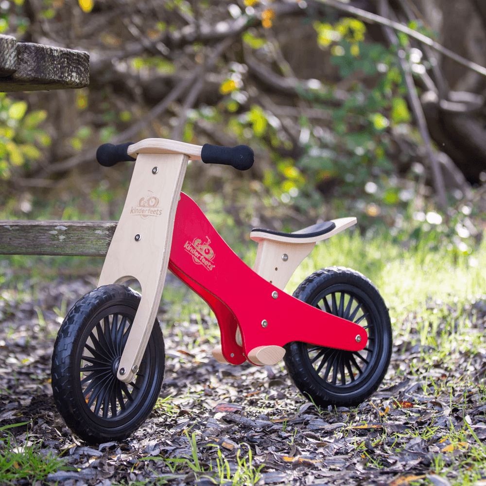Kinderfeets Balance Bike - Cherry Red