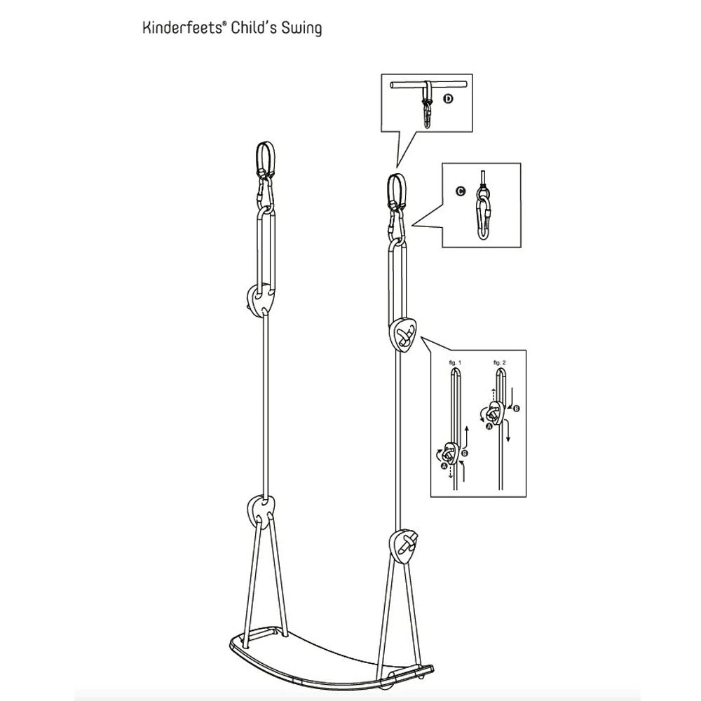 Kinderfeets Climbing Ladder