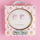 Lauren Hinkley Bunny Clip-on Earrings