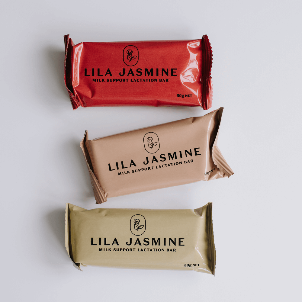 Lila Jasmine Lactation Bars - Mix Of Six