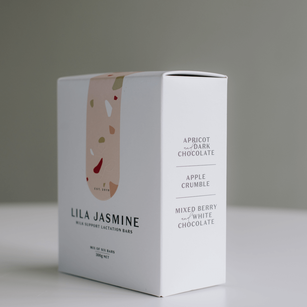 Lila Jasmine Lactation Bars - Mix Of Six