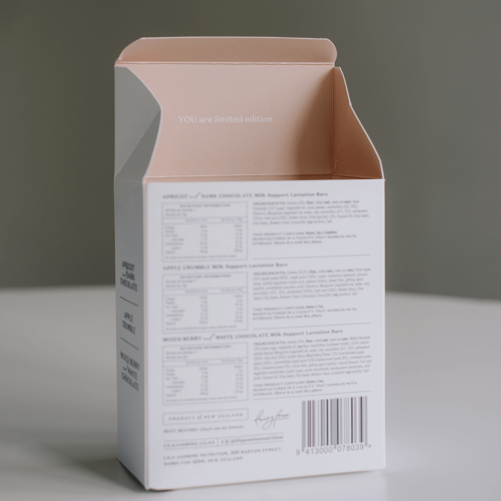 Lila Jasmine Lactation Bars - Mix Of Six