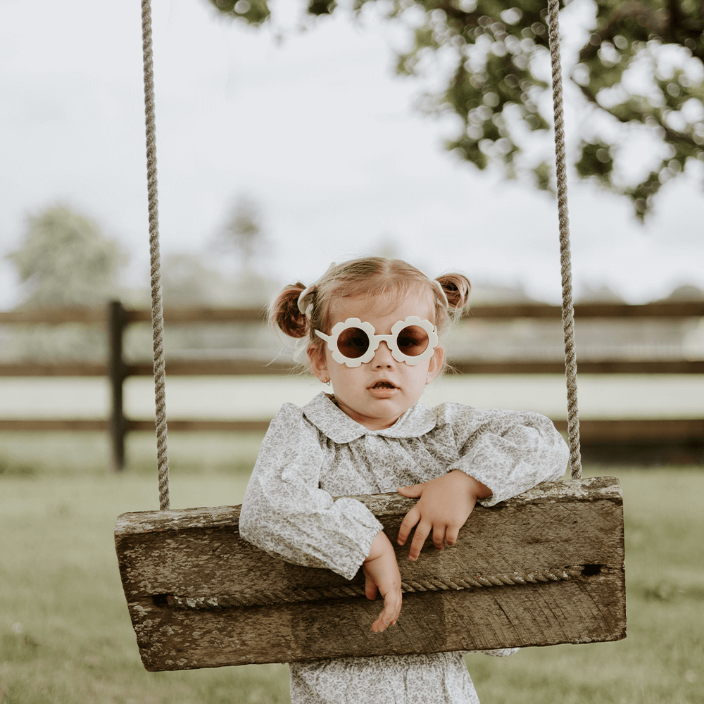 Little Sunday Sunglasses The Daisy | Cream