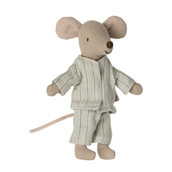Maileg Big Brother Mouse in Box - Pyjamas