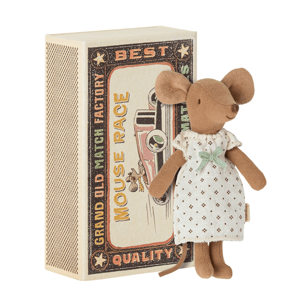 Maileg Big Sister Mouse in Box - Brown