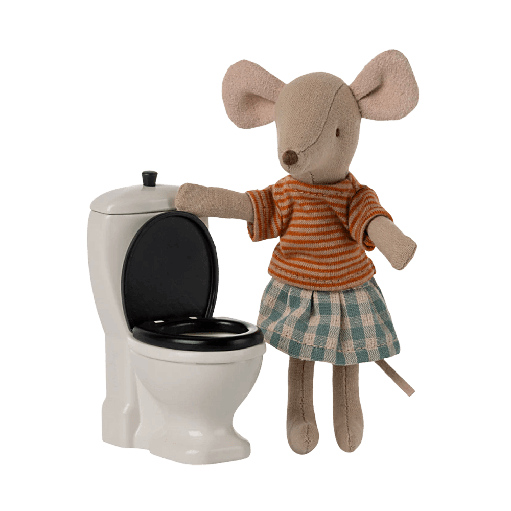 Maileg Miniature Toilet - Mouse