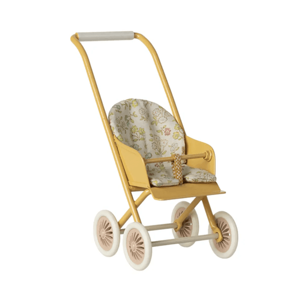 Maileg Metal Stroller Micro 2025 - Yellow