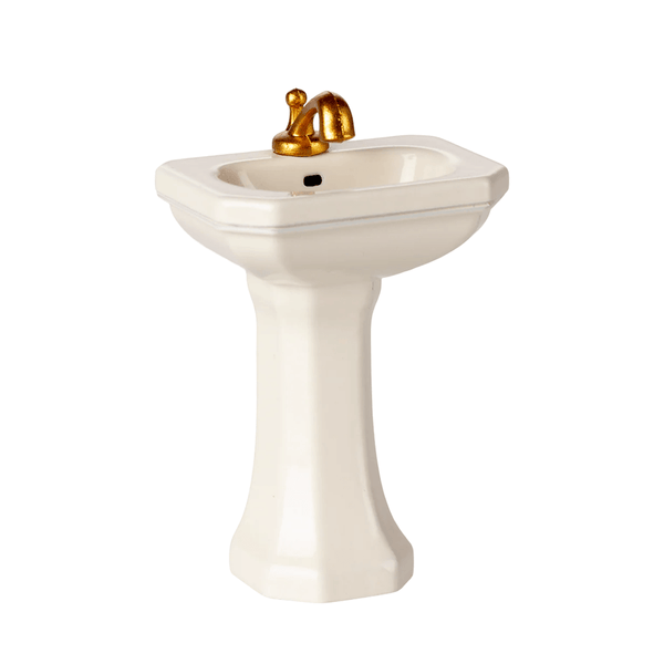 Maileg Bathroom Sink Mouse - Off White