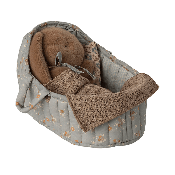Maileg Carry Cot Large - Blue