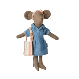 Maileg Denim Dress & Bag For Mum Mouse