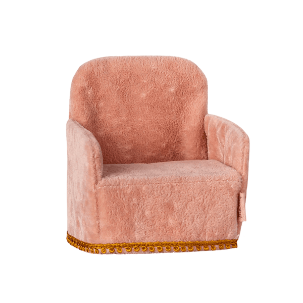 Maileg Folding Chair Mouse - Rose