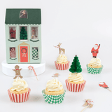 Meri Meri Festive Cupcake Kit - 24 toppers