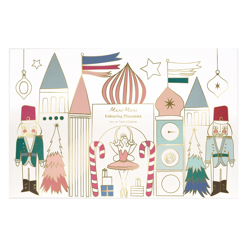 Meri Meri Nutcracker Colouring Placemats - set of 8