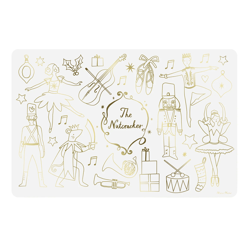 Meri Meri Nutcracker Colouring Placemats - set of 8
