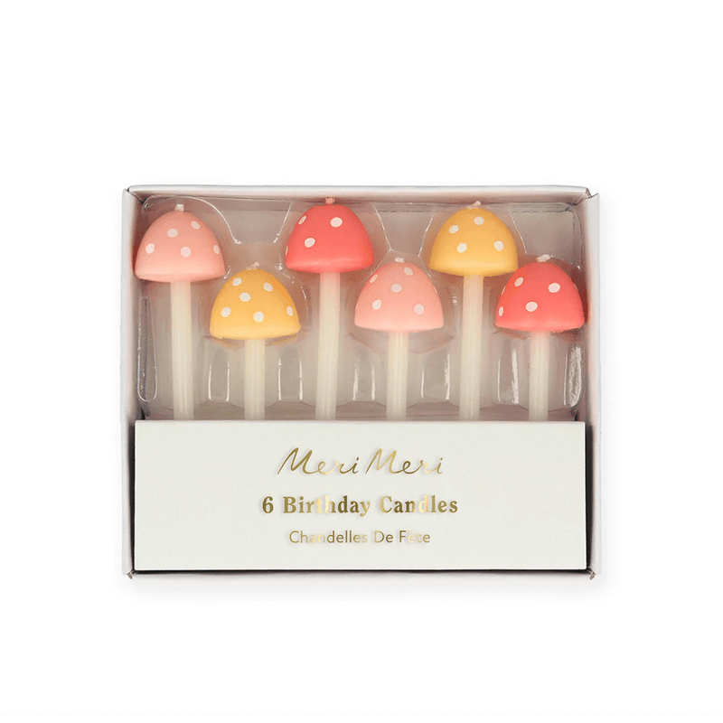 Meri Meri Mushroom Birthday Candles