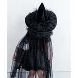 Mimi & Lula Esmerelda Witch Ruffle Hat