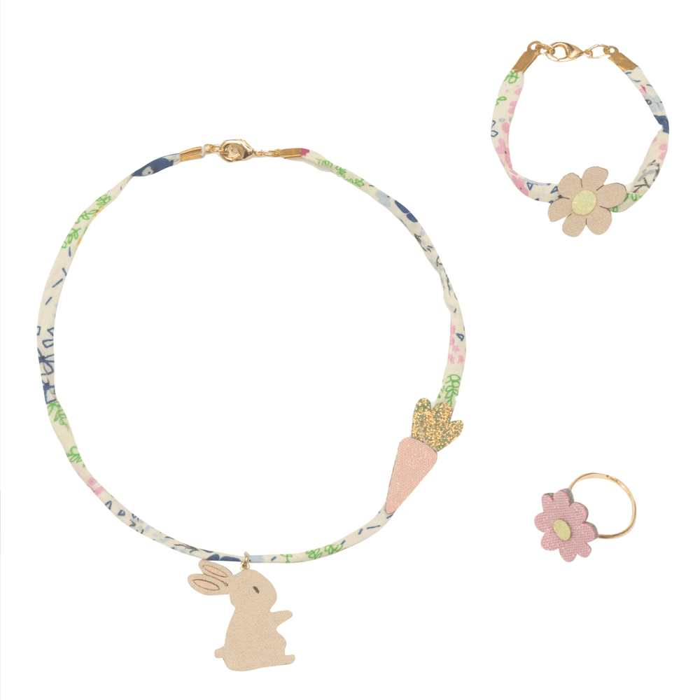 Mimi & Lula Bunny Jewellery Set - Multi