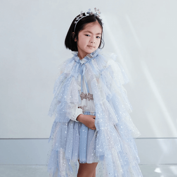Mimi & Lula Celestial Rainbow Long Cape
