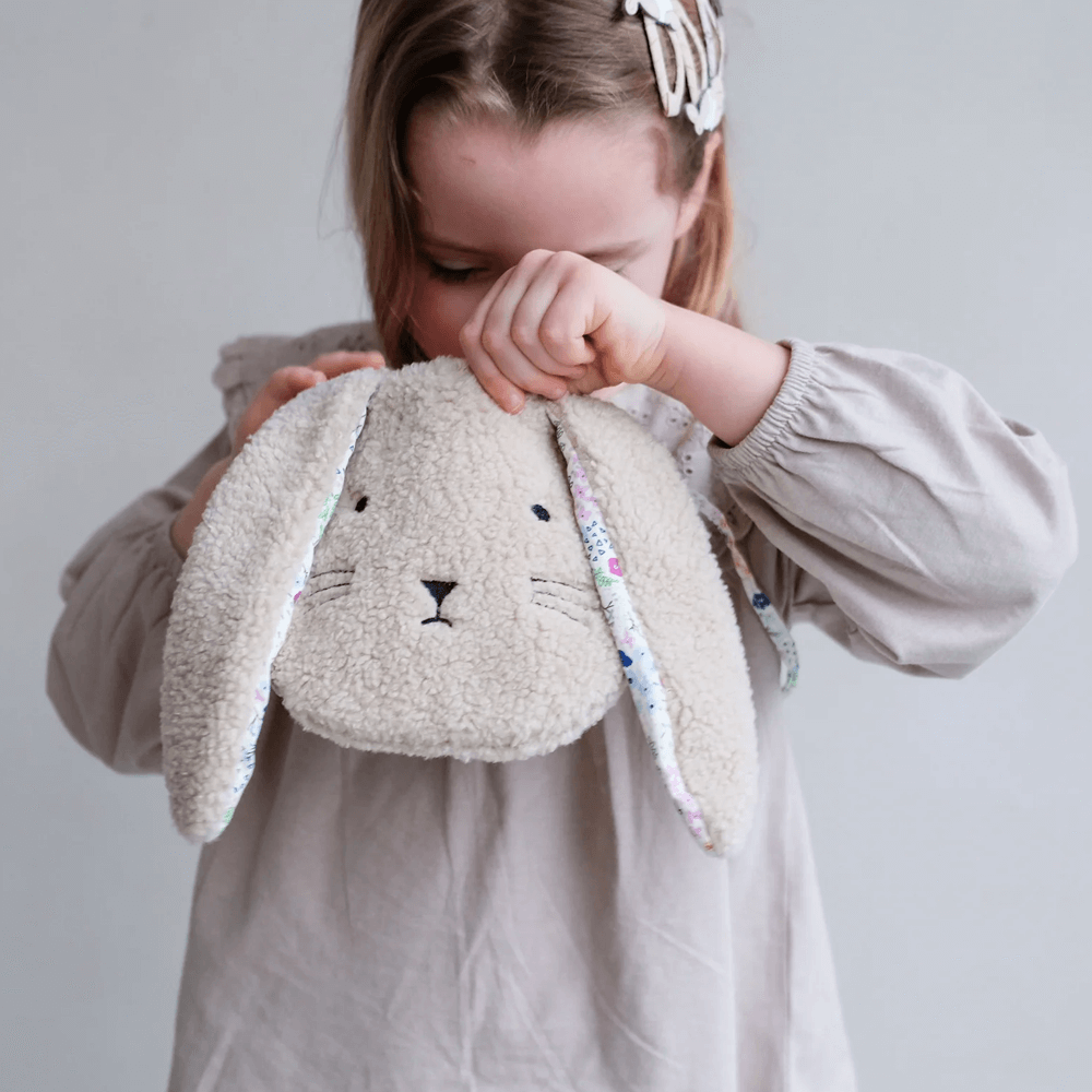 Mimi & Lula Fluffy Bunny Bag BEIGE