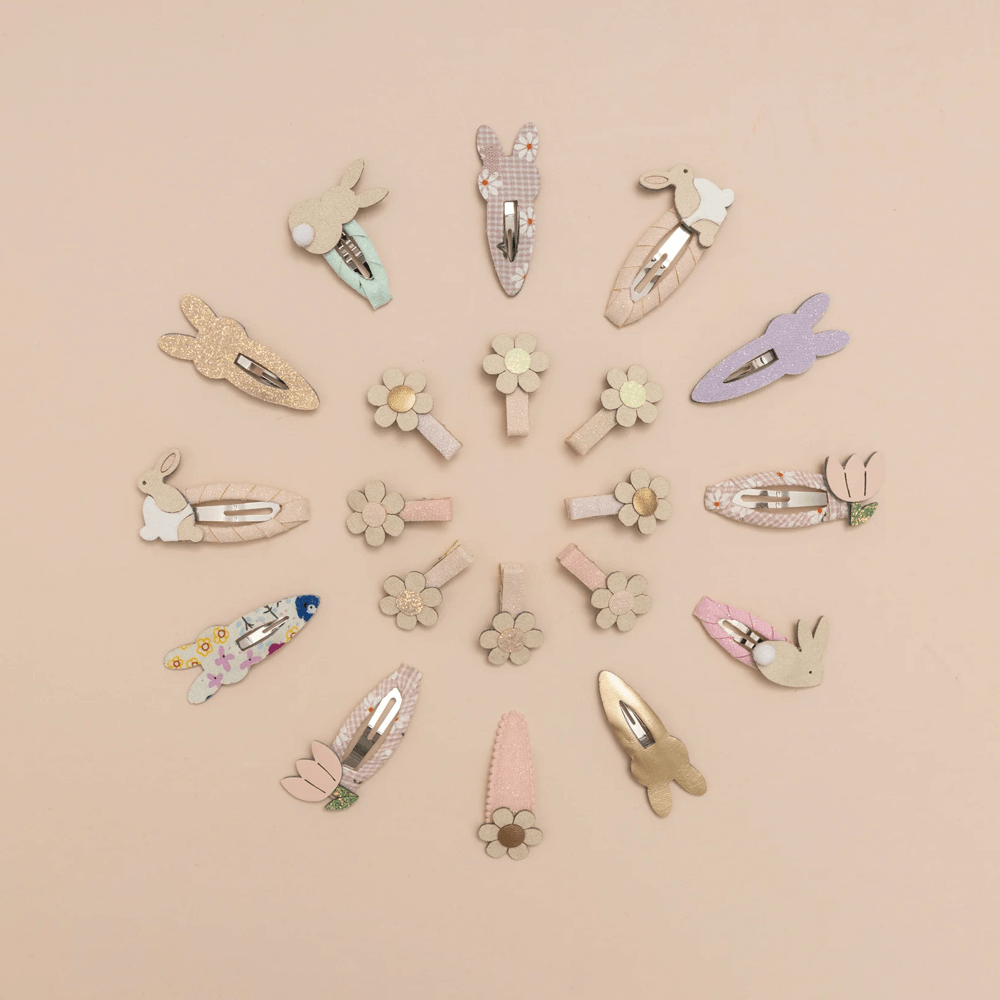 Mimi & Lula Easter Bunny Clic Clacs - Pastel