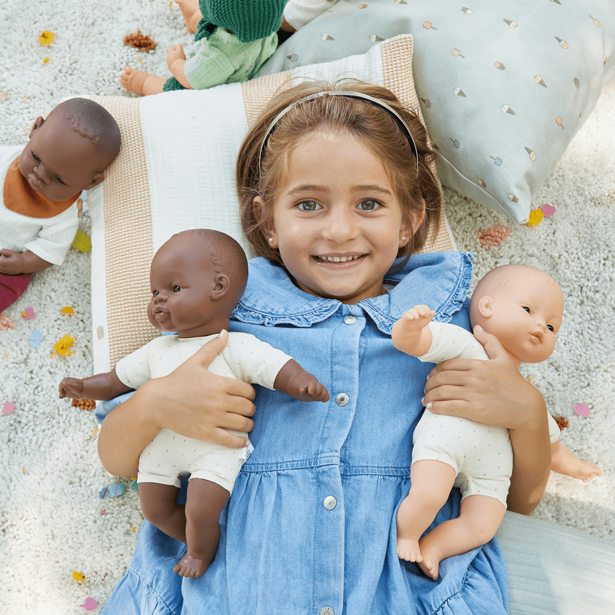 Miniland Soft Body Doll - Hispanic 32cm