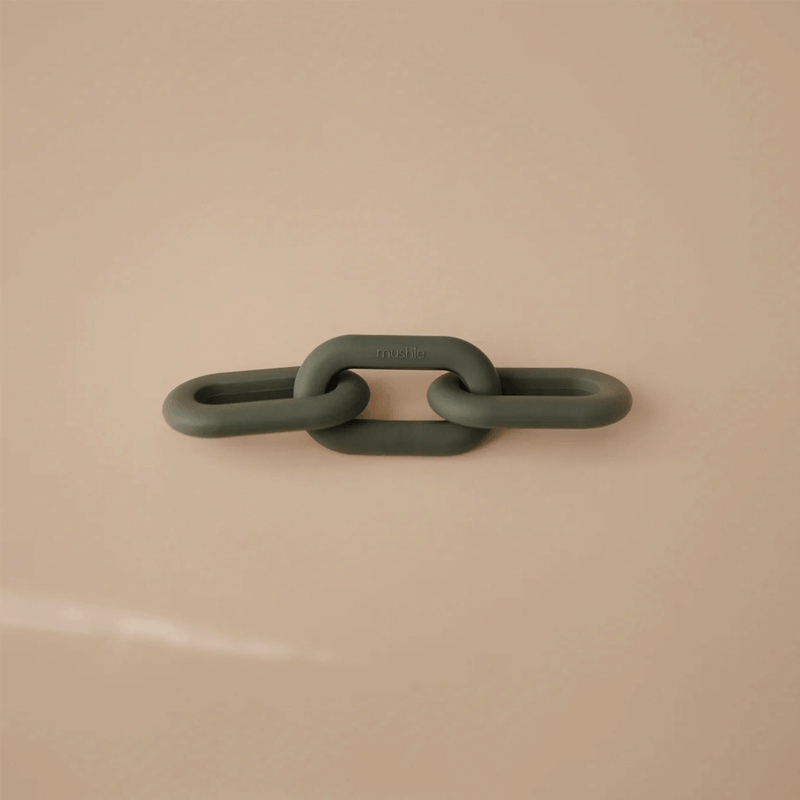 Mushie Links Teether - Dried Thyme