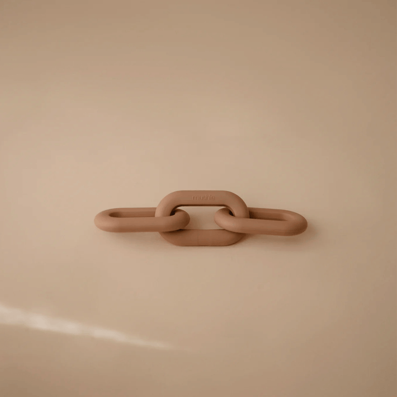 Mushie Links Teether - Natural