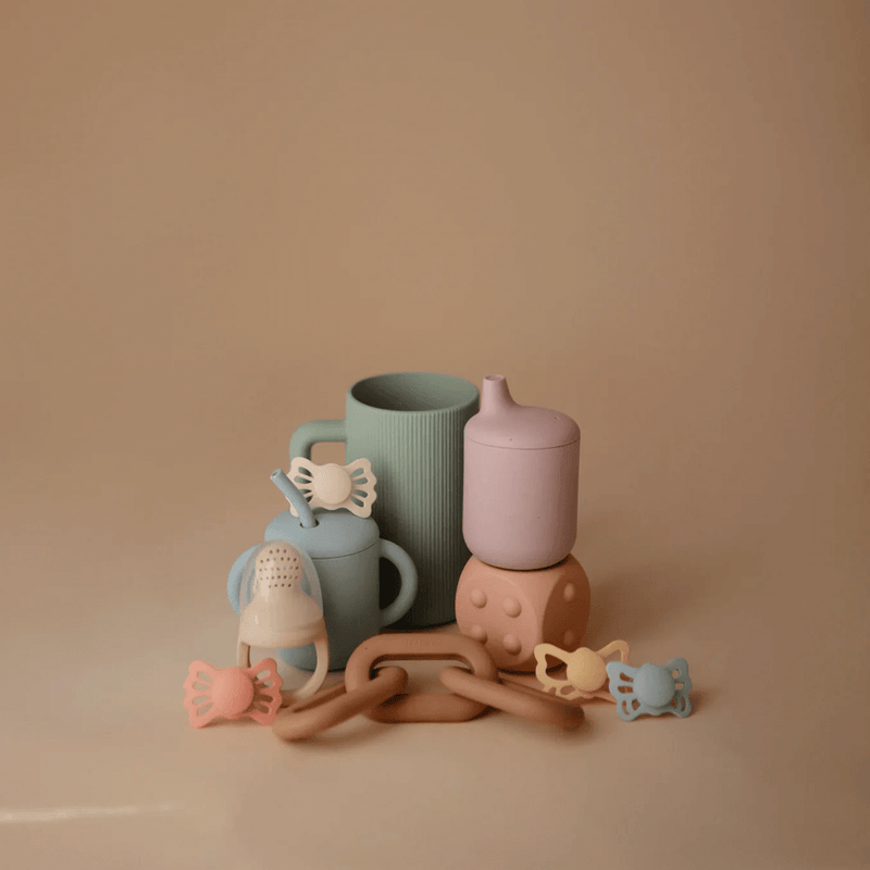Mushie Links Teether - Natural